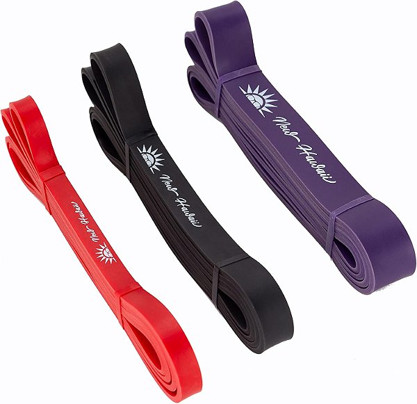 3 Super Band Elástico Borracha Crossfit Extra Forte