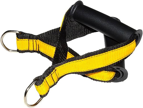 Puxador de Mão Alça para CrossOver e Remada - Ideal para Academia e Pilates
