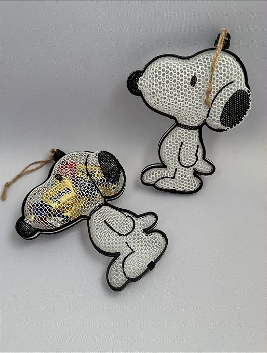 Caixinha Snoopy Porta-Doces em Impressão 3D – Lembrancinha de Festa Infantil e Natal Descriç
