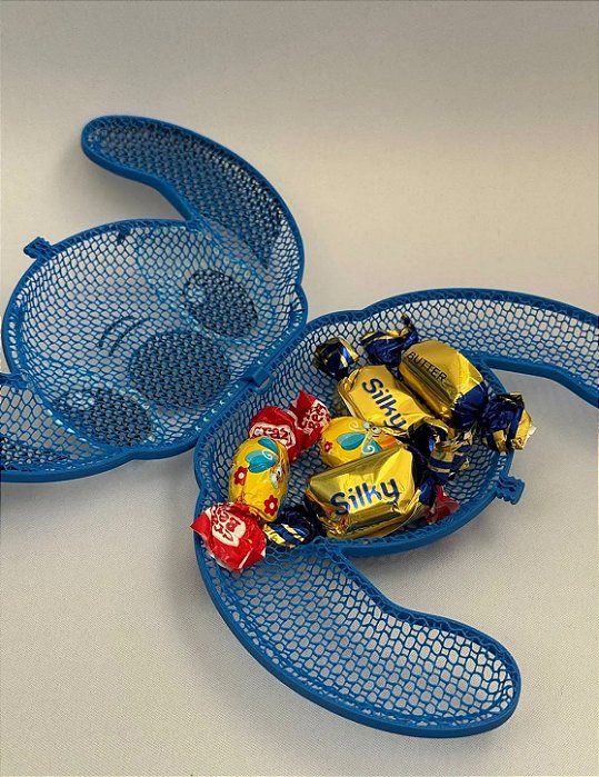 Caixinha Stitch Porta-Doces em Impressão 3D – Lembrancinha de Festa Infantil Articulada