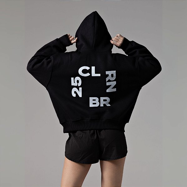 Moletom Boxy CL 25  Black