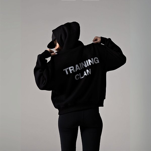 Moletom Boxy Training Club Black
