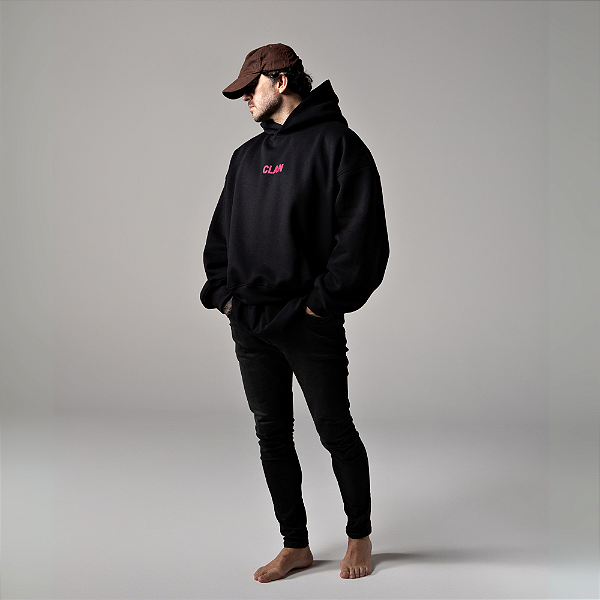 Moletom Boxy EightFive Pink Man