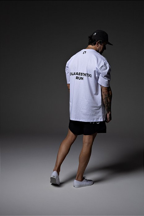 Camiseta Clan Aesthetic Run White