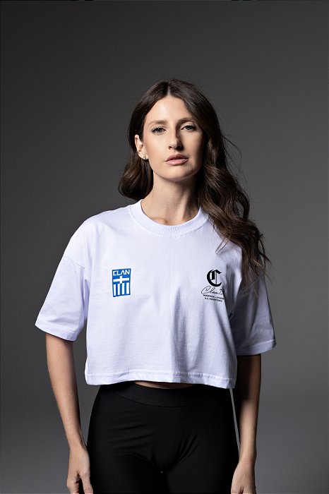 Cropped Marathon White