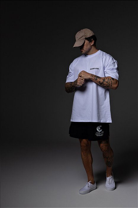 Camiseta Clan 490 Tag White