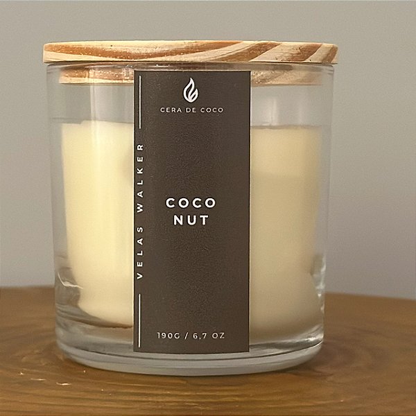 Vela 190g Tampa Madeira Coco Nut
