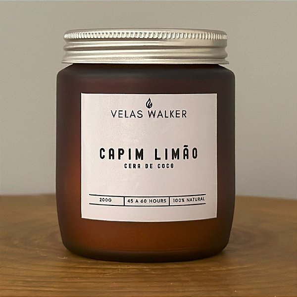 Vela 200g Capim Limão