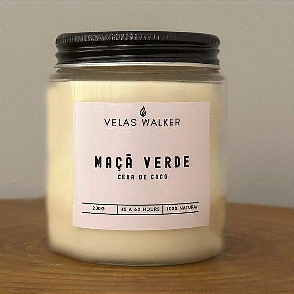 Vela 200g Maçã Verde