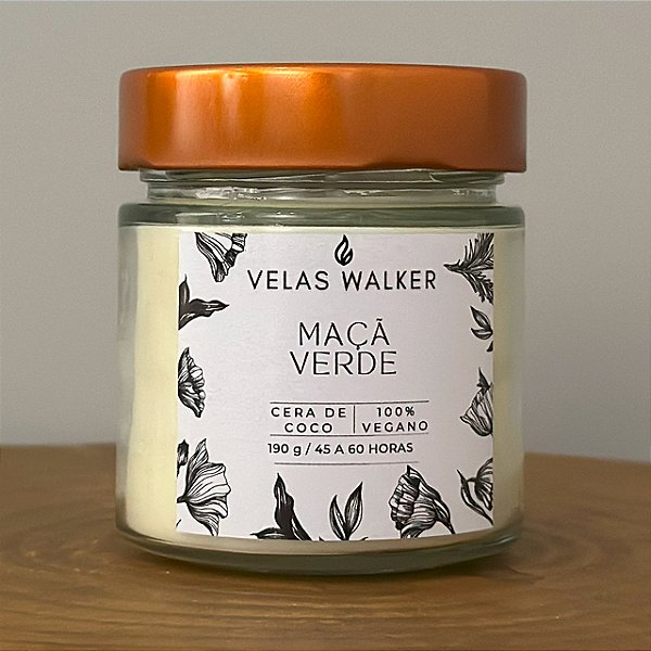 Vela 190g Maçã Verde
