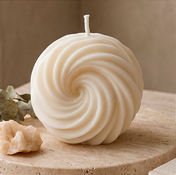 Vela Natural Espiral