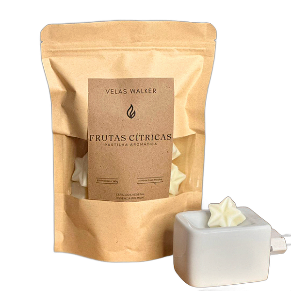 Pastilha Frutas Cítricas Aromática  - 25 Unidades