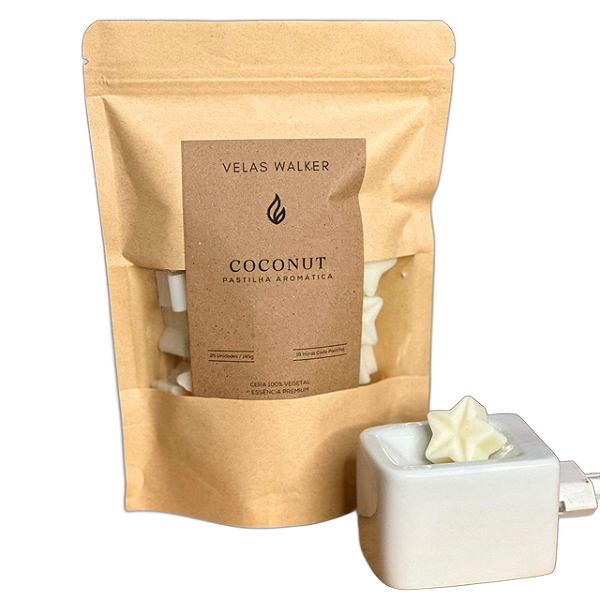 Pastilha CocoNut Aromática  - 25 Unidades