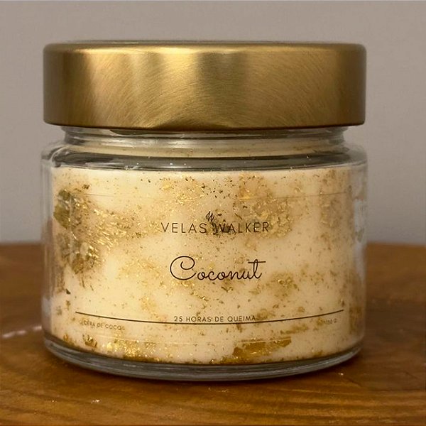 Vela 150g Folheada CocoNut