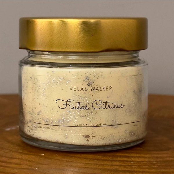 Vela 150g Folheada Frutas Cítricas