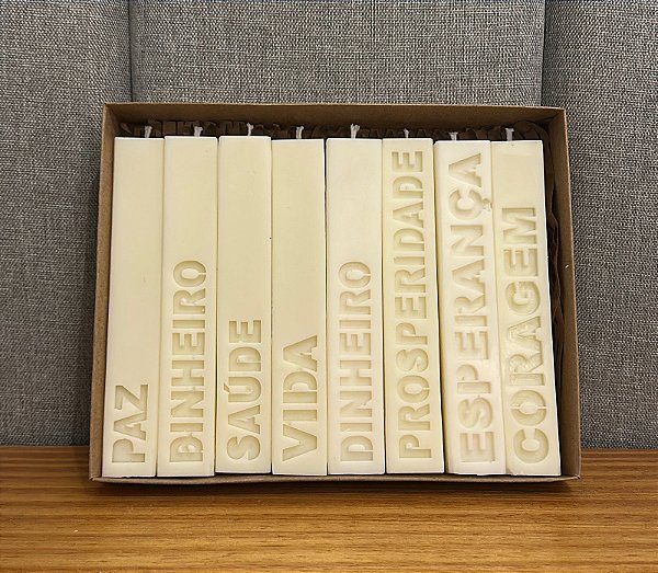 Vela Natural Desejos - Unidade