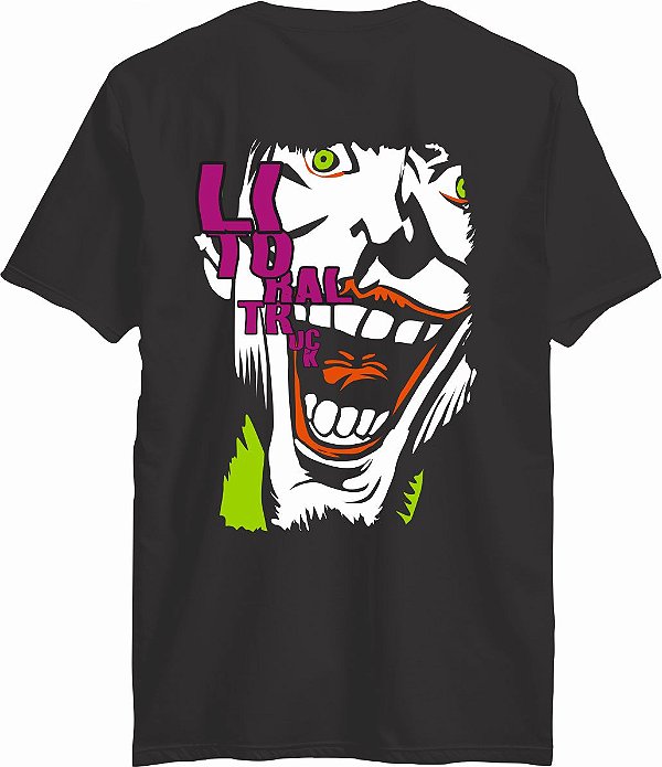 Camiseta Preta - Coringa