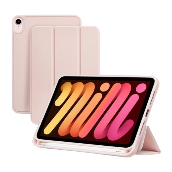 Smart Case para iPad com Suporte para Caneta - Rosa Modelo:2ª /3ª /4ª Geração