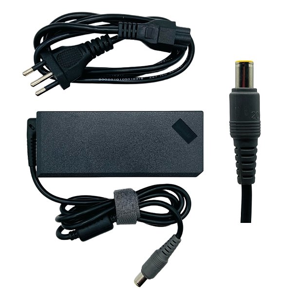 Fonte Grasep Para Notebook Lenovo 65W Modelo D538A