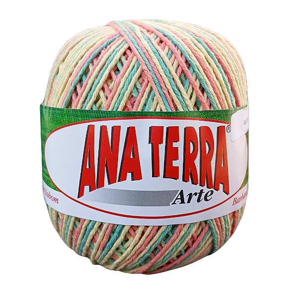 Barbante Ana Terra Arte Jujuba - 200 Gr - Fio 6 220m