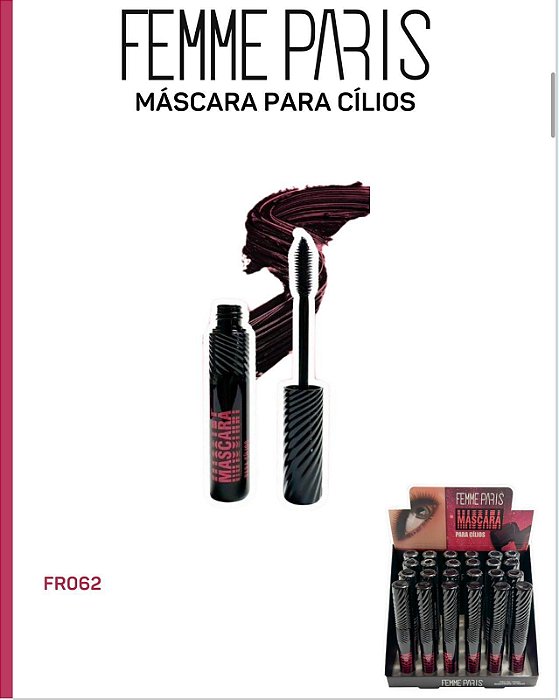 Máscara Para Cílios - Femme Paris