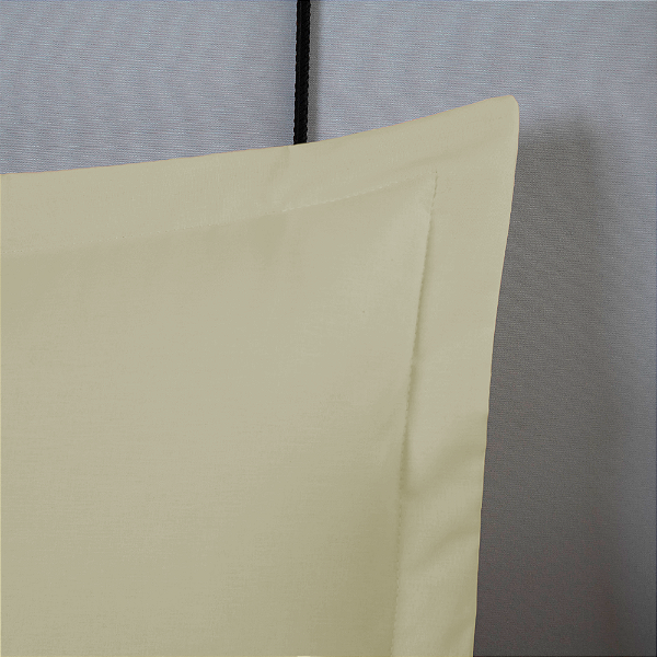 Porta Travesseiro Dia A Dia 1 Peça 70cm x 50cm 80% Algodão / 20% Poliéster Perca