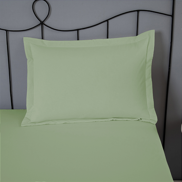 Porta Travesseiro Dia A Dia 1 Peça 70cm x 50cm 80% Algodão / 20% Poliéster Perca