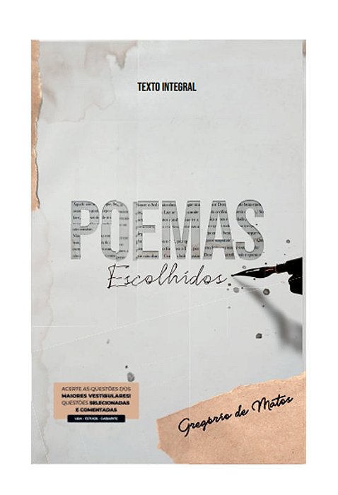 Poemas Escolhidos | Capa Dura | Gregório de Matos