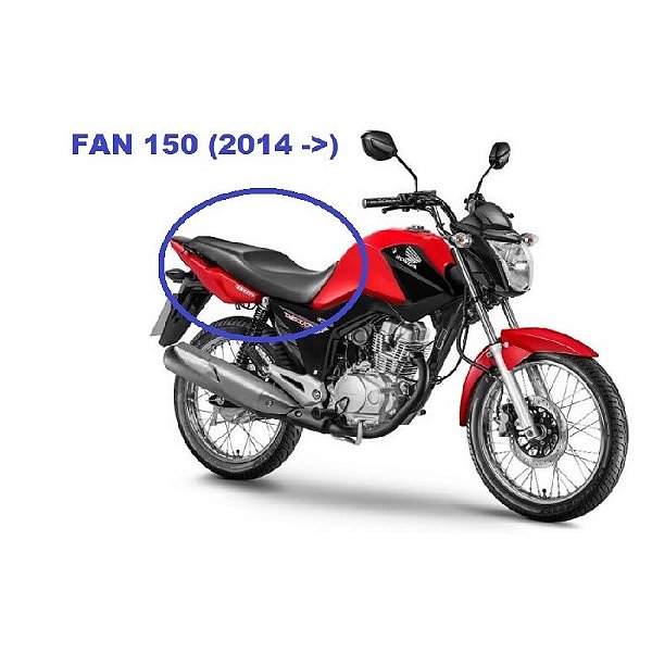 Capa Do Banco Honda Cg 125 / 150 / 160 - Fan / Titan / Start - De 2010 a 2025