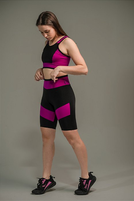 Bermuda Feminina Meia Coxa Colorida