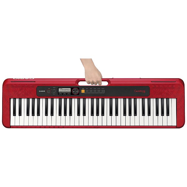 Teclado Musical Casiotone Vermelho - Ct-s200rdc2-br