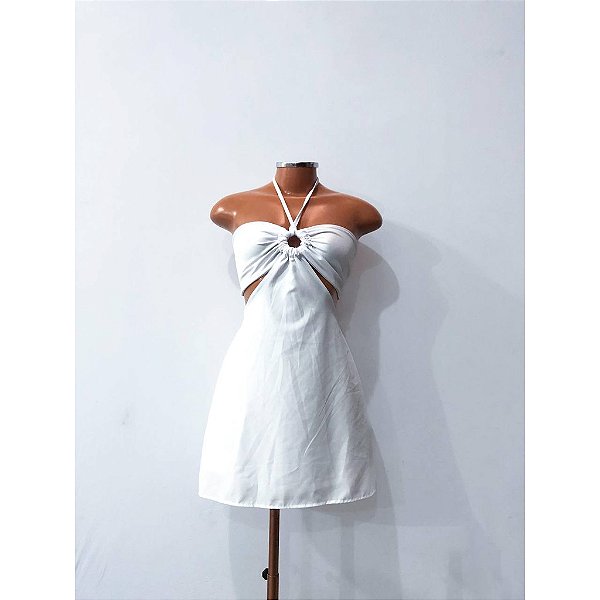 Macaquinho Liso de Amarração no Pescoço Lara