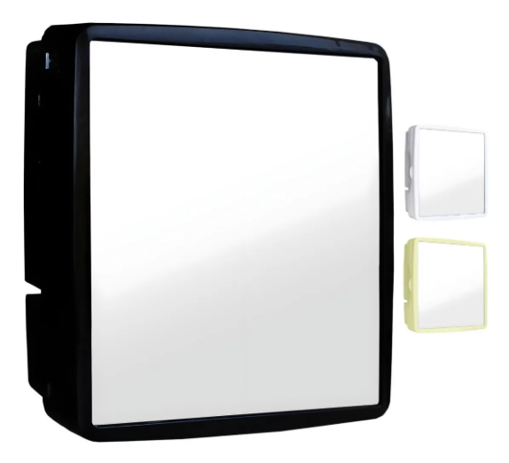 Armário De Plástico Para Banheiro Espelho Reversível Sintex