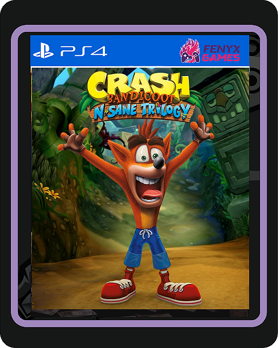 Crash bandicoot n sane trilogy Ps4 Mídia digital