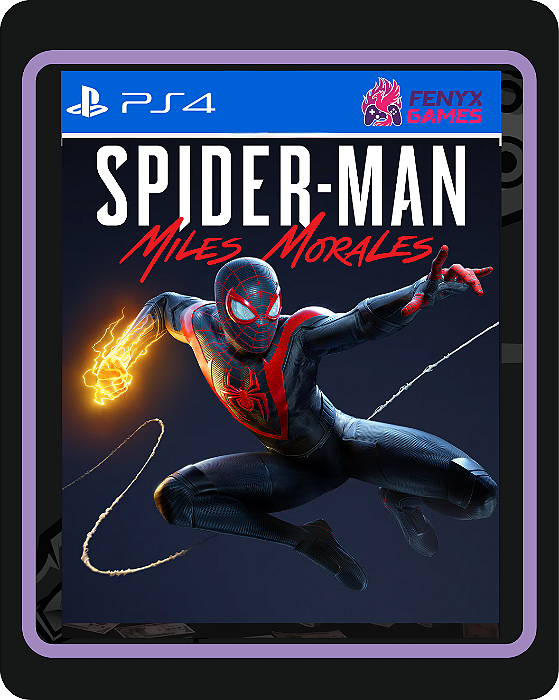 Marvels SpiderMan Miles Morales -Ps4 Mídia Digital