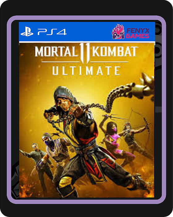 Mortal kombat 11 ultimate - Ps4 Mídia digital