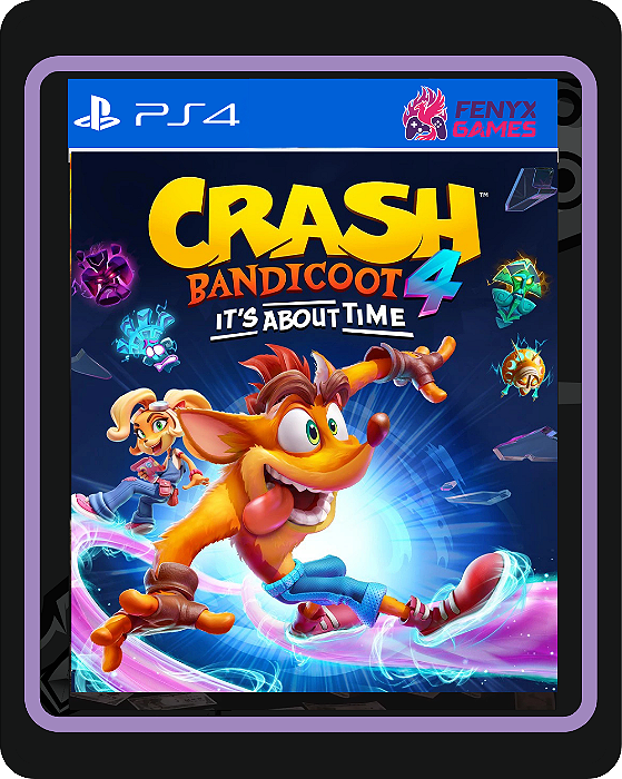 Crash bandicoot 4 about time- Ps4 Mídia digital
