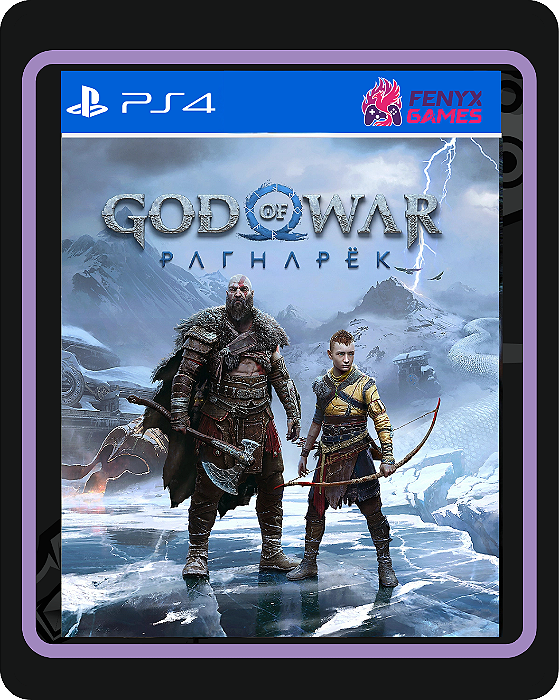 God of War Ragnarok Ps4 Mídia digital