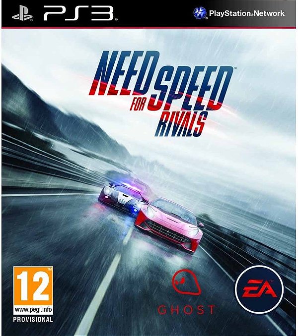 Need for speed rivals - Ps3 - Mídia digtal