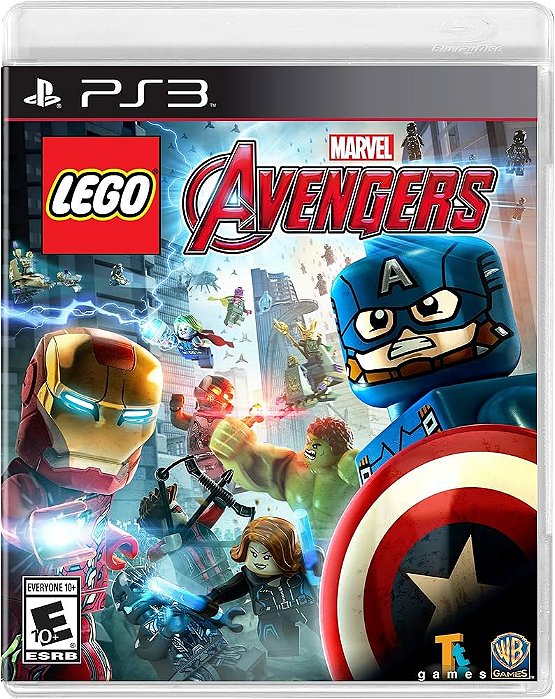 Lego marvel Avengers - Ps3 Mídia digital