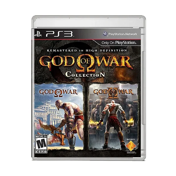 God of War Collection - Ps3 Mídia digital
