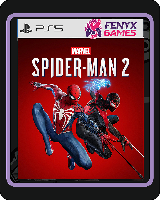 Spiderman 2 Marvels Spiderman 2 Ps5 Mídia digital