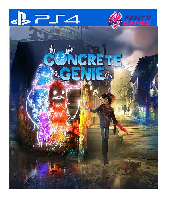 Concrete genie Ps4 - Mídia digital