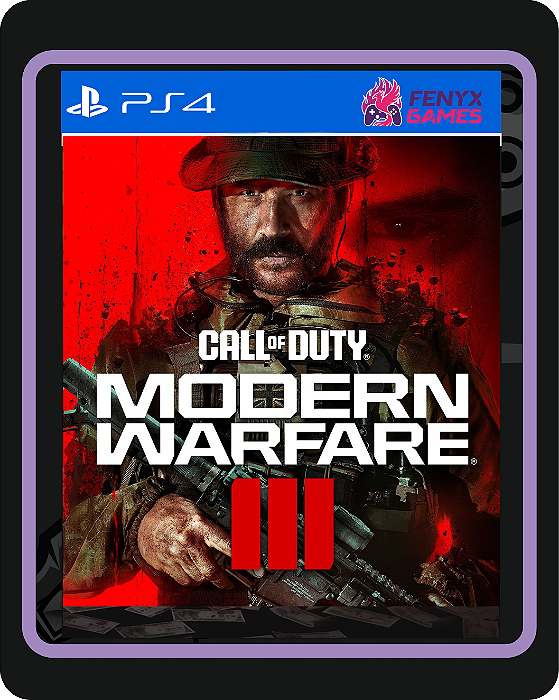 Call of Duty Modern Warfare III - Edição Padrão Ps4 Mídia digital