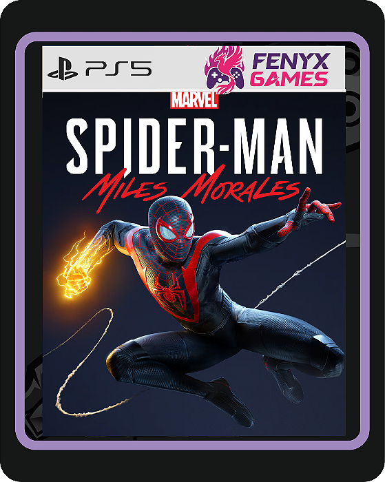 Marvels SpiderMan Miles Morales -Ps5 Mídia Digital