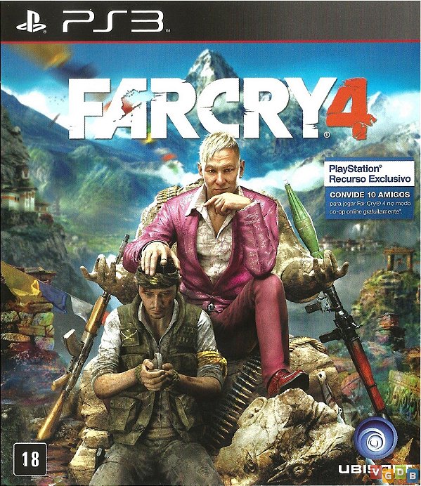 Far cry 4 - Ps3 Mídia digital