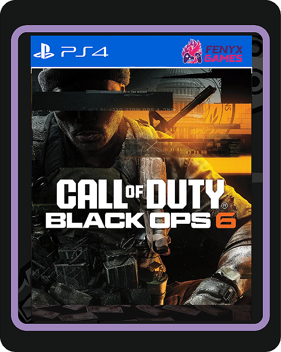 Call of Duty Black Ops 6 Ps4 Midia digital