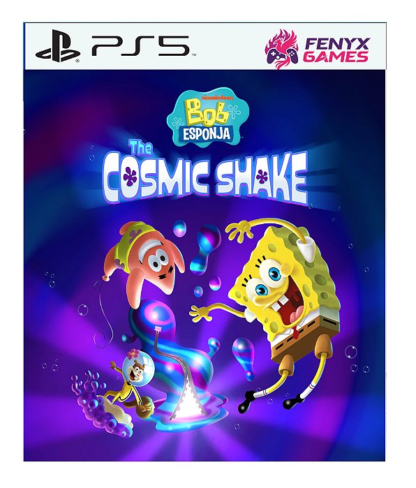 Bob esponja The cosmic Shake - Ps5 Midia digital
