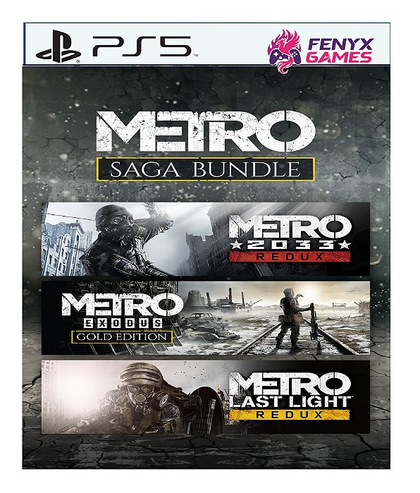 Conjunto Metro Saga - PS5 Midia digital
