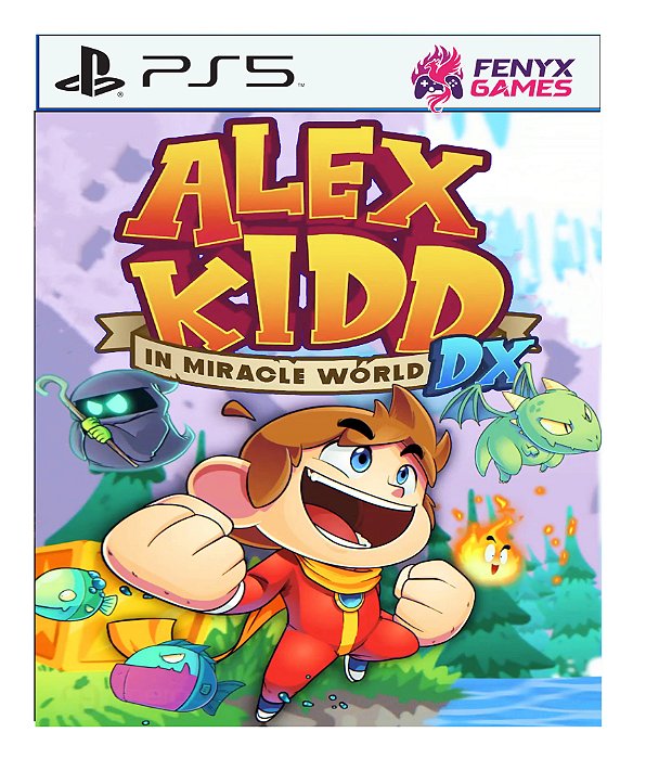 Alex Kidd in Miracle World DX PS5 Midia Digital